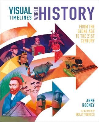Anne Rooney: Visual Timelines: World History [2024] hardback