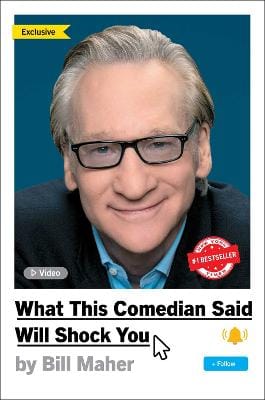 Bill Maher: What This Comedian Said Will Shock You [2024] hardback