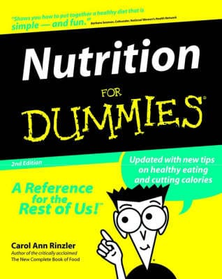 Carol Ann Rinzler: Nutrition For Dummies [1999] paperback