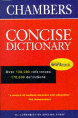 Catherine Schwarz: Chambers Concise Dictionary [1993] hardback