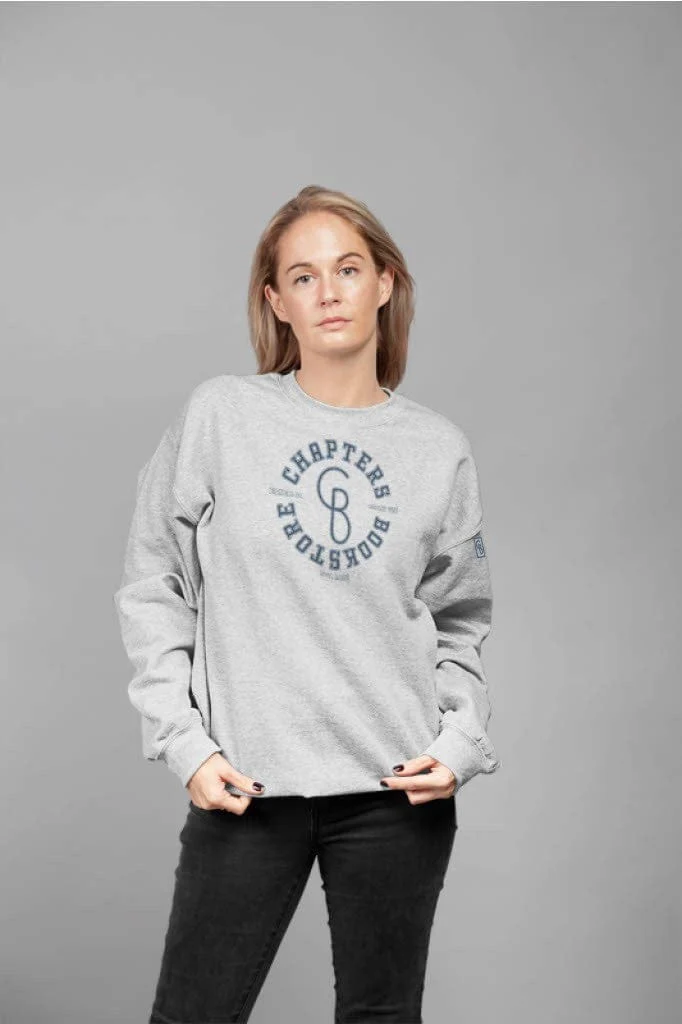 Bookstore Chapters: Chapters Circle Grey Sweatshirt Size Large [2024]