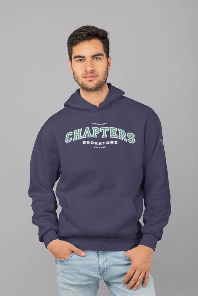 Bookstore Chapters: Chapters Varsity Navy Hoodie Size Medium [2024]
