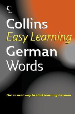 Collins Easy Learning German Words (Collins Easy Learning) [2006] paperback
