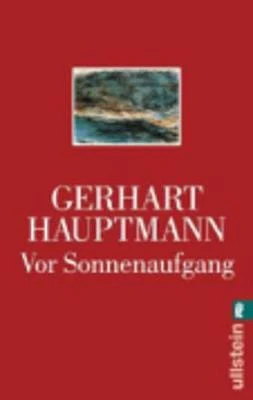 Gerhart Hauptmann: Vor Sonnenaufgang [1975] paperback