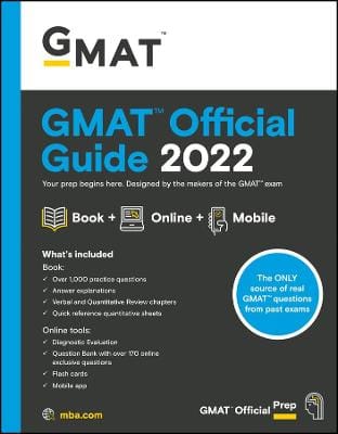 (Graduate Management Admission Cou GMAC: GMAT Official Guide 2022 [2021] paperback