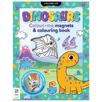 Hinkler Pty Ltd: Dinosaurs Colour-Me Magnets [2023]