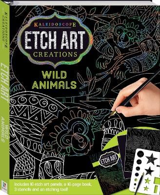 Hinkler Pty Ltd: Kaleidoscope Etch Art Creations: Wild Animals [2017]