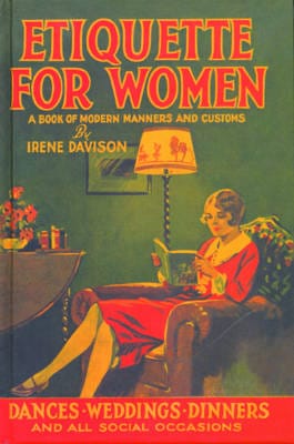 Irene Davison: Etiquette for Women [2002] hardback