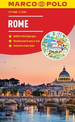 Marco Polo: Rome Marco Polo City Map 2018 - Pocket Size, Easy Fold, Rome Street Map [2018]