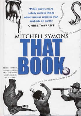 Mitchell Symons: That Book [2003] hardback