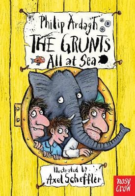 Philip Ardagh: The Grunts all at Sea [2013] hardback