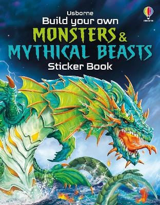 Simon Tudhope: Build Your Own Monsters And Mythical Beasts Sticker Book [2024]