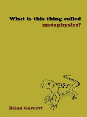 What is this thing called Metaphysics?